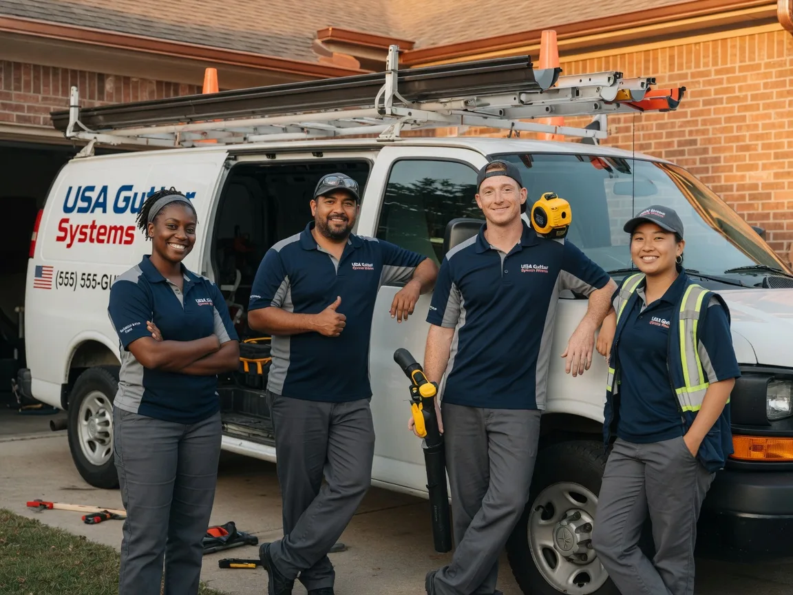 Gutter Installation company in Honobia, OK